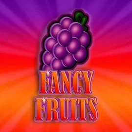 Fancy Fruits online game logo by Gamomat on vox-casinos.org