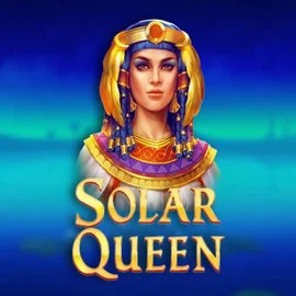 Solar Queen slot logo by Playson at Vox Casino