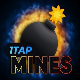 1Tap Mines logo by Turbo Games Vox Casino