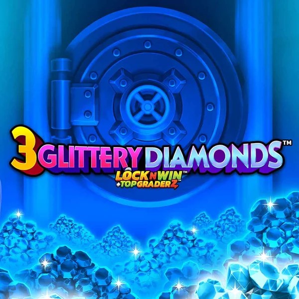 Play 3 Glittery Diamonds slot by PearFiction Studios on vox-casinos.org