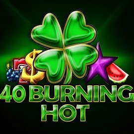 40 Burning Hot logo by Amusnet Interactive Vox Casino