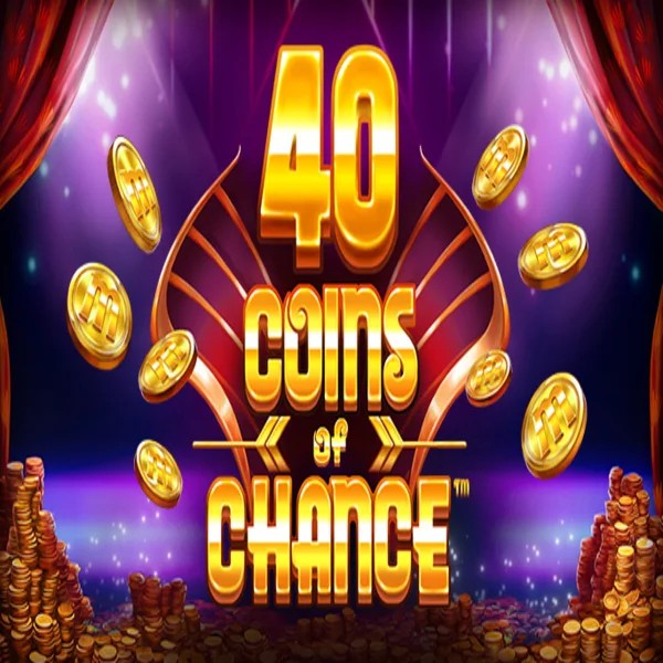 Official Slots logo: 40 Coins of Chance by SYNOT Games at Vox Casino