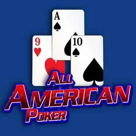 All American Poker casino game by RTG (Reel Time Gaming) – featured logo at Vox Casino
