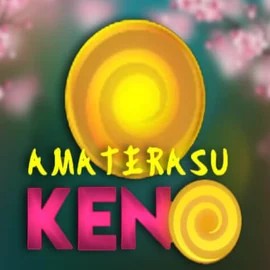 Official Lottery logo: Amaterasu Keno by Mascot Gaming at Vox Casino