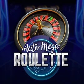 Auto Mega Roulette slot logo by Pragmatic Play at Vox Casino