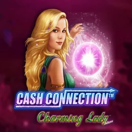 Cash Connection Charming Lady slot logo by Novomatic at Vox Casino