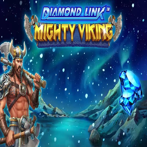 Diamond Link Mighty Viking casino game by Greentube – featured logo at Vox Casino