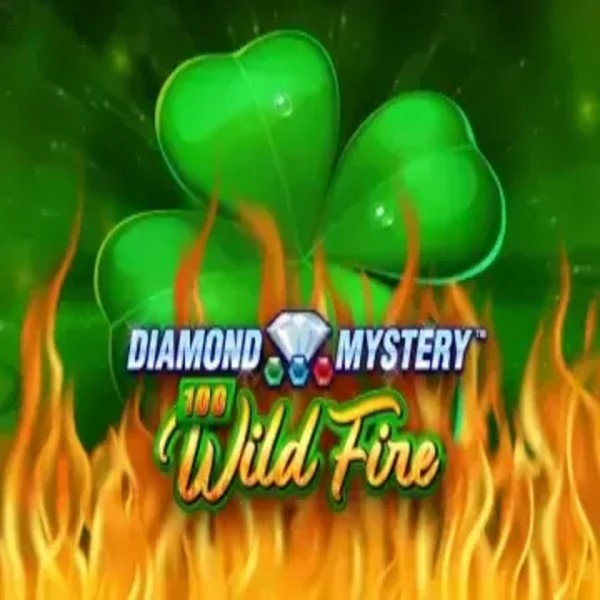 Diamond Mystery 100 Wild Fire by Greentube, showcased at vox-casinos.org – game logo
