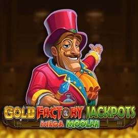 Gold Factory Jackpots Mega Moolah – slot by Aurum Signature Studios, featured at vox-casinos.org