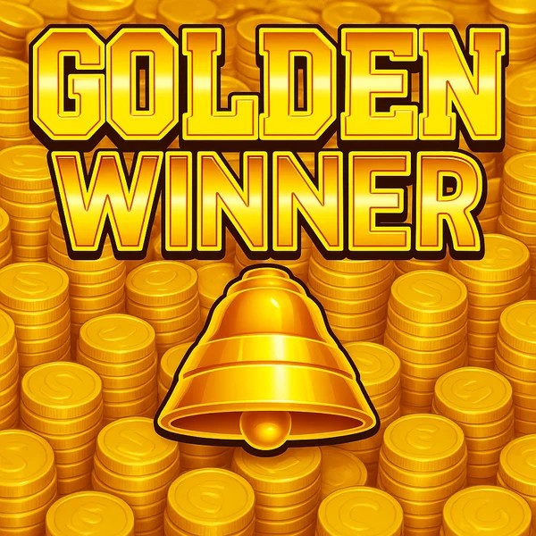 Official Slots logo: Golden Winner by Inspired Gaming at Vox Casino
