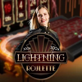 Lightning Roulette slot icon by Evolution, available at Vox Casino