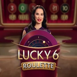 Lucky 6 Roulette logo by Pragmatic Play Vox Casino