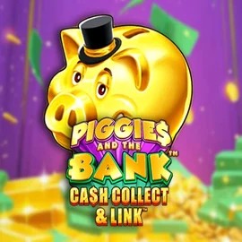 Piggies And The Bank Cash Collect & Link slot visual from Origins available on vox-casinos.org