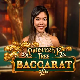 Prosperity Tree Baccarat logo by Evolution at Vox Casino