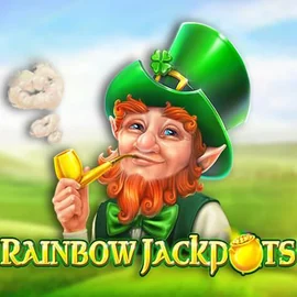 Jackpots logo of Rainbow Jackpots from Red Tiger Gaming at Vox Casino