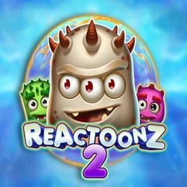 Reactoonz 2 game by Play’n GO – logo hosted on Vox Casino