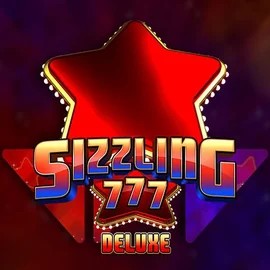 Sizzling 777 Deluxe online game logo by Wazdan on vox-casinos.org