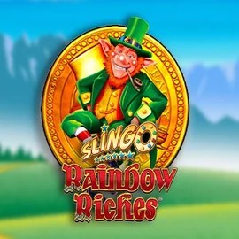 Slingo Rainbow Riches casino game by Gaming Realms – featured logo at Vox Casino