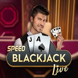 Official Live Casino logo: Speed Blackjack by Pragmatic Play at Vox Casino