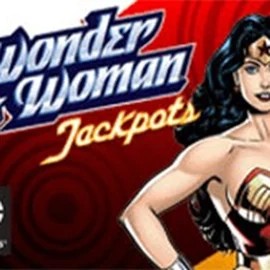 Wonder Woman Jackpots logo by Amaya Vox Casino